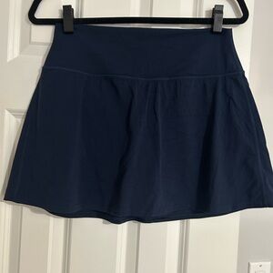 Lululemon Athletica Navy Blue Mini Skirt